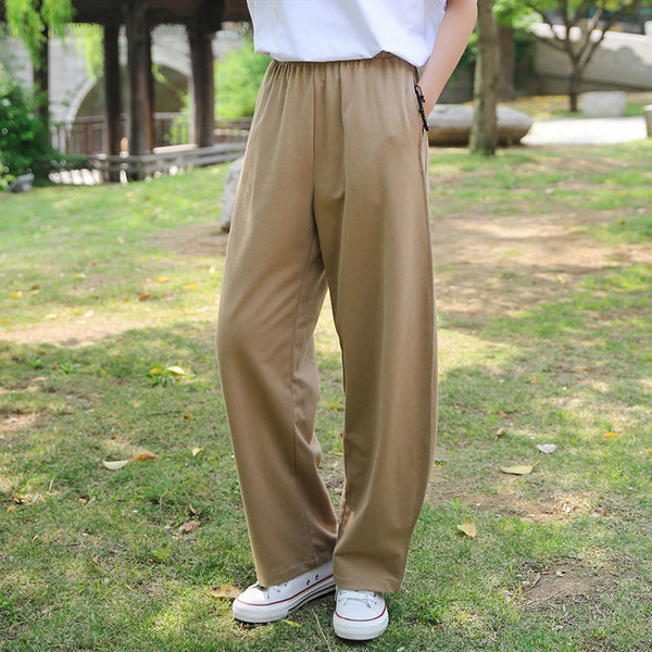 Women Loose Sporty Style Cotton Lantern Pants