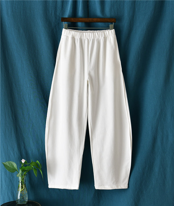 Women Loose Sporty Style Cotton Lantern Pants