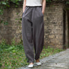 Women Linen and Cotton Lantern Style Pants