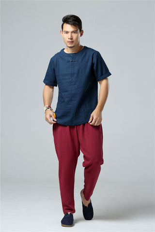 Man Short Sleeve Tops