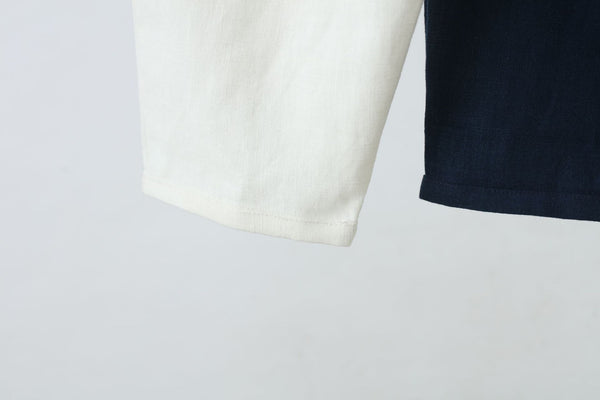 Men New Style Causal Linen and Cotton Capri Pants