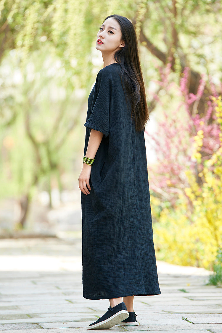 Loose Dress/ Shift Type Dress/ Maxi Dress/ Maternity Dress/ Casual Dress/ Oversized dress Pink Loose Dress/ Shift Type Dress/ Maxi Dress/ Maternity Dress/ Casual Dress/ Oversized dress Pink