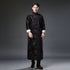 2021 Winter NEW! Men Classic Chinese Style Linen Long Sleeve Dragon Printed KungFu Cheongsam