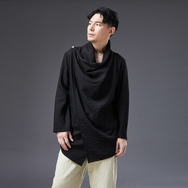 2022 Summer NEW! Men Modern Style Linen and Cotton Long Sleeve Shirts