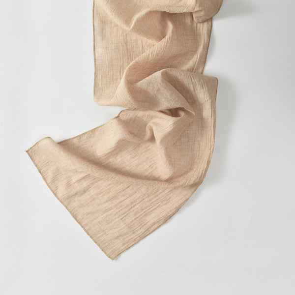 2022 Summer NEW! Women Simple Pure Color Linen and Cotton Scarf