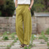 Women Lantern Style Linen and Cotton Causal Loose Pants