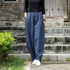2021 Autumn NEW! Women Retro Causal Lantern Style Linen and Cotton Loose Patchwork Pants