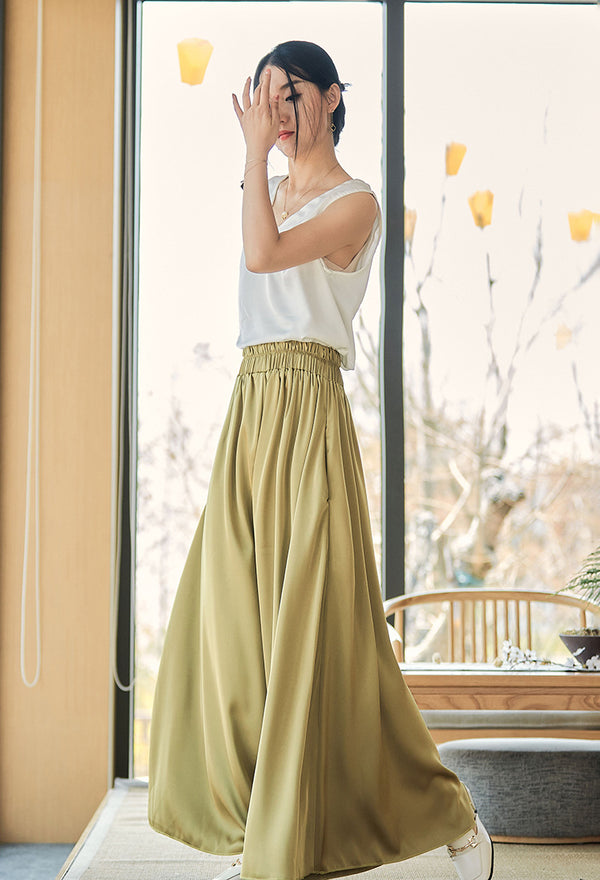 2022 Summer NEW! Women Modern Style Wide Leg Pants