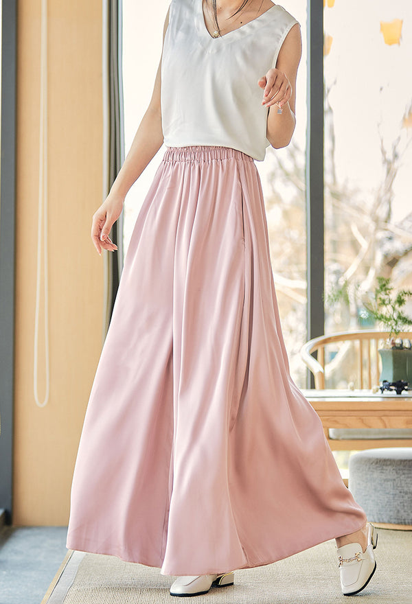 2022 Summer NEW! Women Modern Style Wide Leg Pants