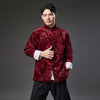 2021 Autumn NEW! Men Retro Chinese Style Linen and Cotton Long Sleeve Thin Jacket