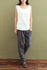 Women Casual Linen and Cotton Pants