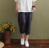 Women Cotton and Linen Casual Pants