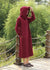 Women Simple Soft Cotton & Linen Hoodie Dress