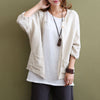 30% Sale!!! Women Loose Pure Linen and Cotton Cardigan Top