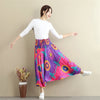 Women Cotton and Linen Extra Loose Cotton Hanging Crotch Casual Pants