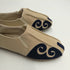 Asian Style Pure Color Natural Canvas Shoes