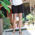 Women Casual Simple Linen and Cotton Shorts