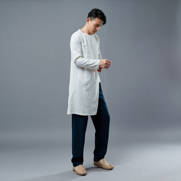 Men Special Linen Top/ Linen Tunics Tops/ Linen Tops/Tai Chi Tunics/ Hangfu Linen Top/  Kungfu Linen Top/ Zen Style Men Linen Top/