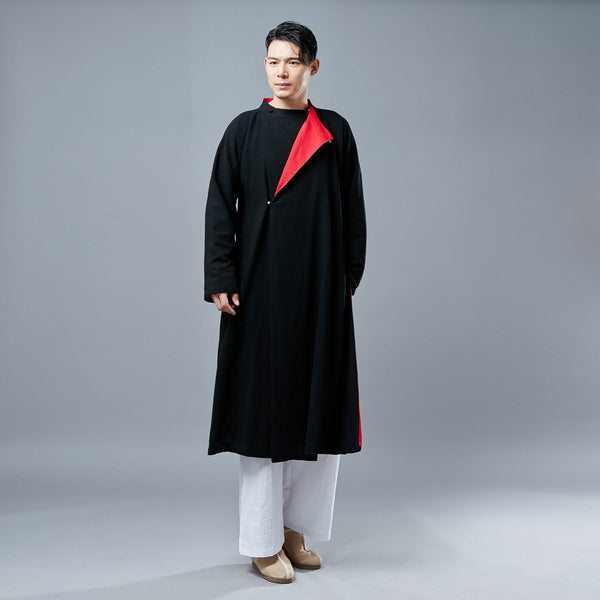 Men HangFu KungFu Style Linen and Cotton Linen Tunics