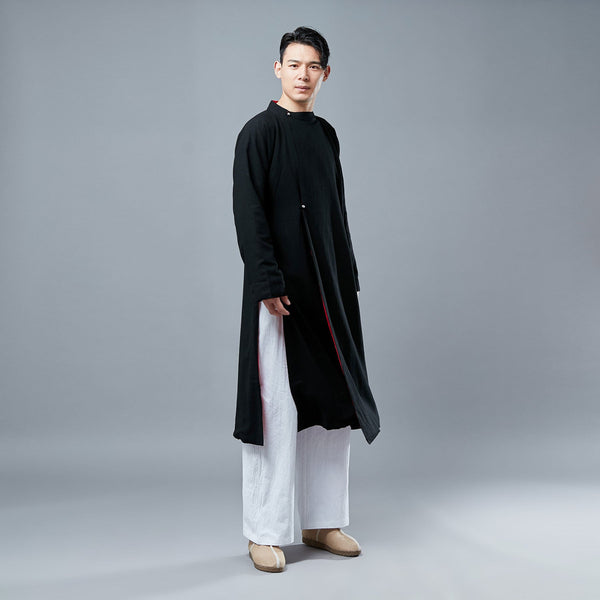 Men HangFu KungFu Style Linen and Cotton Linen Tunics