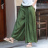 Women Yoga Palazzo Style Cupro Fabric Lantern Palazzo Wide Leg Pants