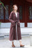 Women Robes Style Linen and Cotton Coat