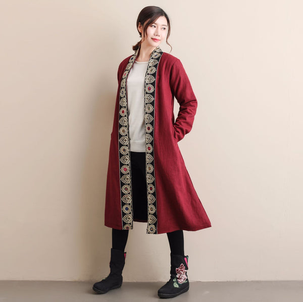 Women Linen and Cotton shrugs (inner with velvet), shrug jacket