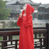 Women Witch Robes Style Linen and Cotton Coat Hoodie