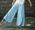 Women Yoga Palazzo Style Linen and Cotton Lantern Palazzo Wide Leg Dancing Pants