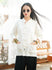 Retro Asian Style Linen and Cotton Cardigan Top – Pure Color Asian Style Women Long Sleeve Linen Cardigan Blouses
