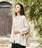 Retro Asian Style Linen and Cotton Long Sleeve Women Cardigan Blouses