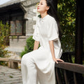 Simple Linen Dress/ Summer Linen Dress/ Maternity dress/ Casual dress/ Tent Dress